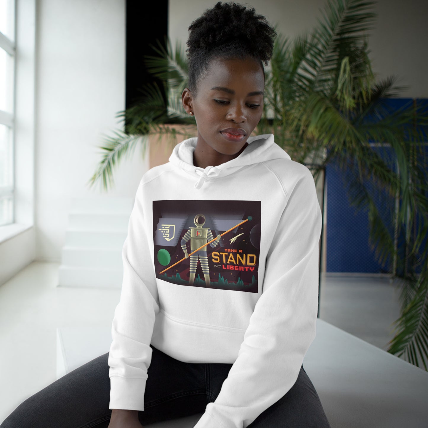 Liberty Blockchain Astronaut Unisex Hoodie