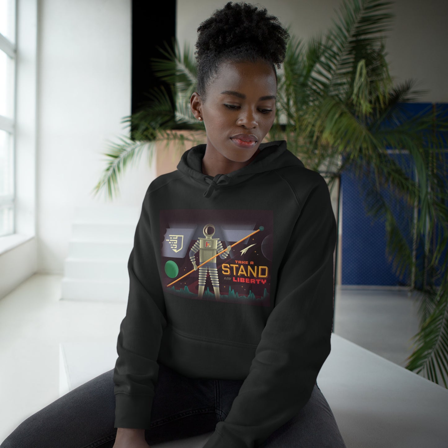 Liberty Blockchain Astronaut Unisex Hoodie