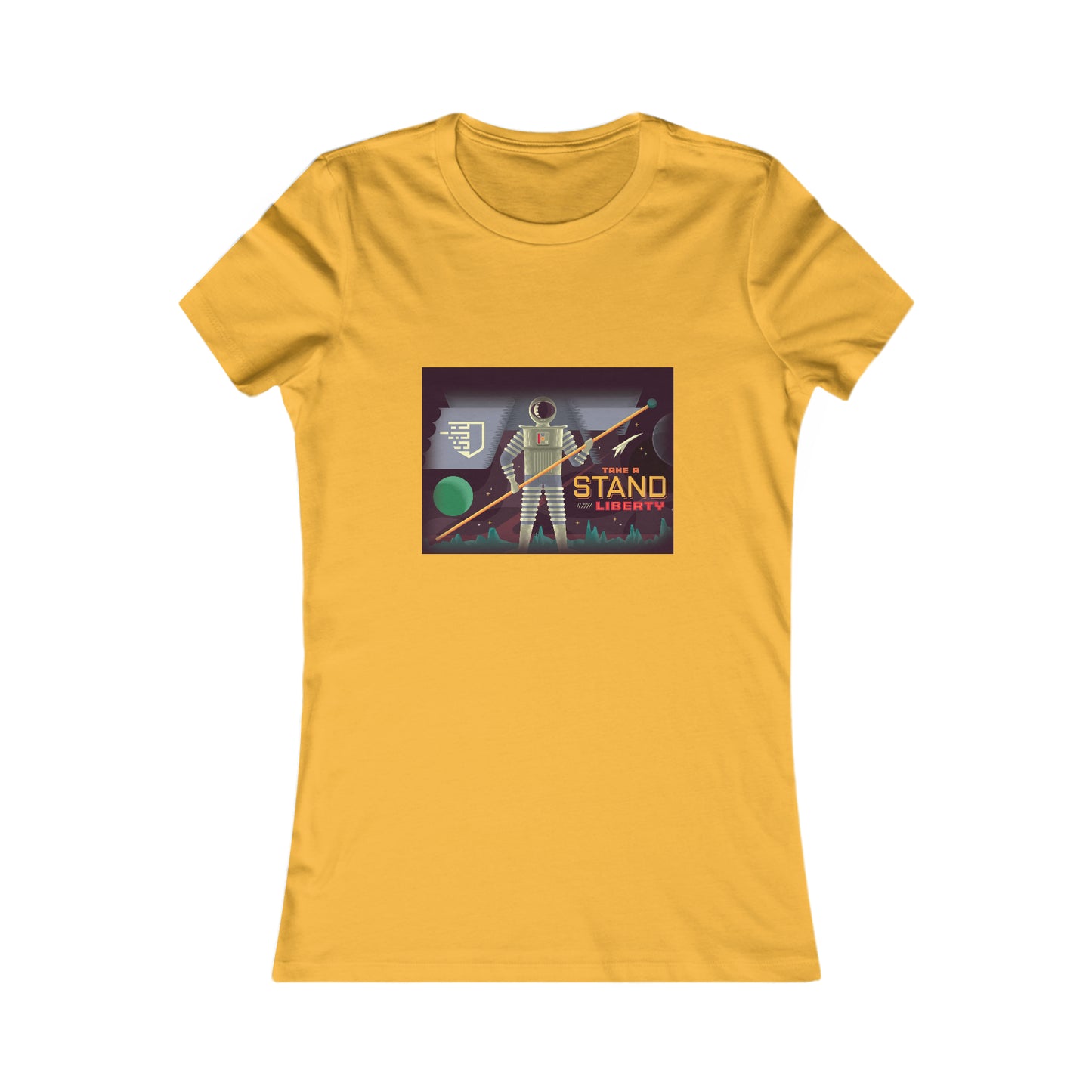 Liberty Blockchain Astronaut Women's Favorite Tee