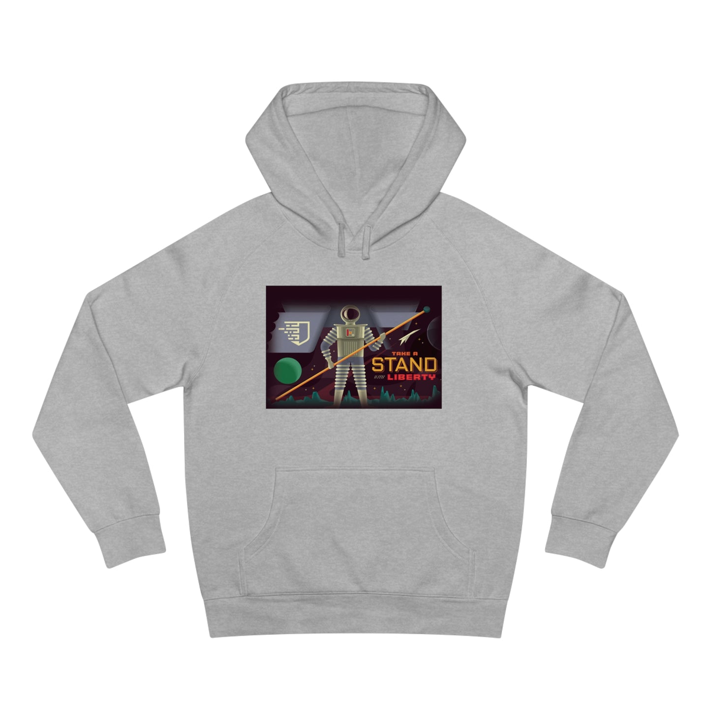 Liberty Blockchain Astronaut Unisex Hoodie