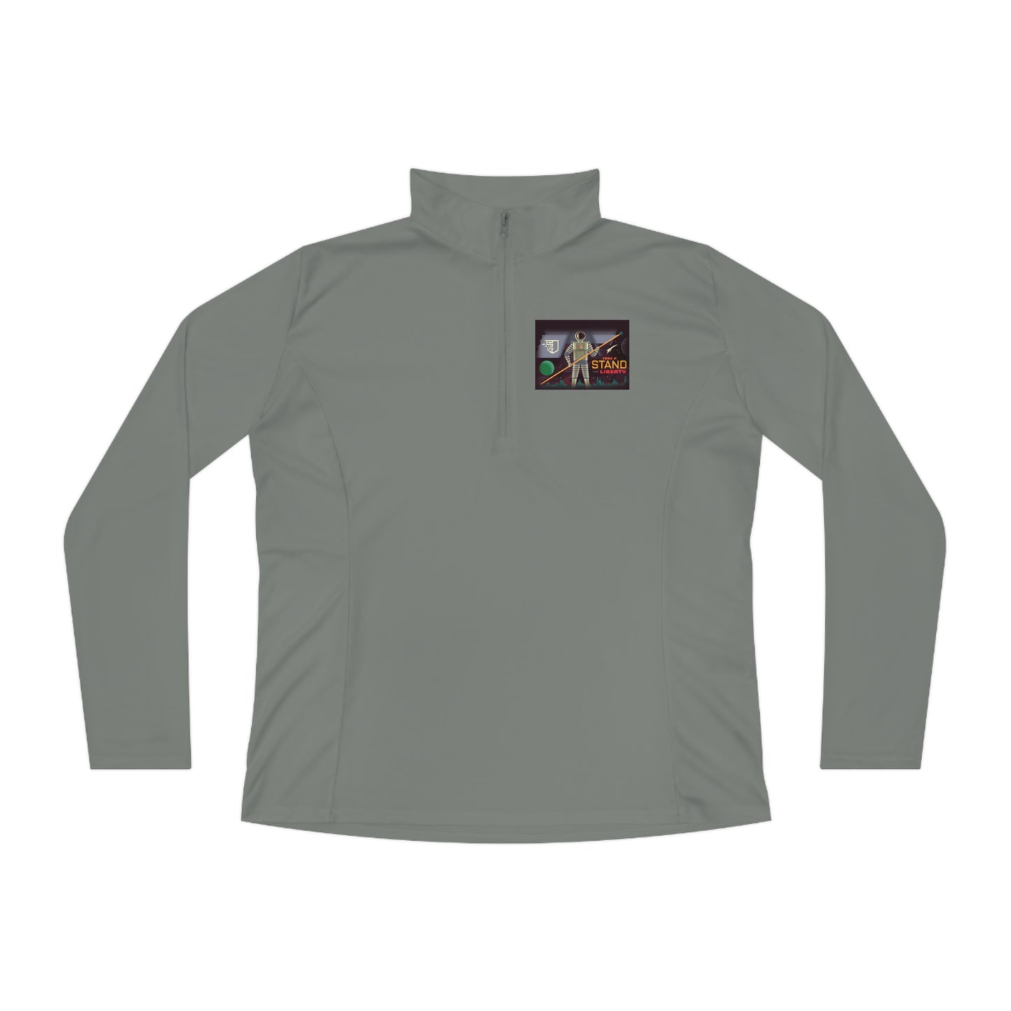 Liberty Blockchain Ladies Astronaut Quarter-Zip Pullover