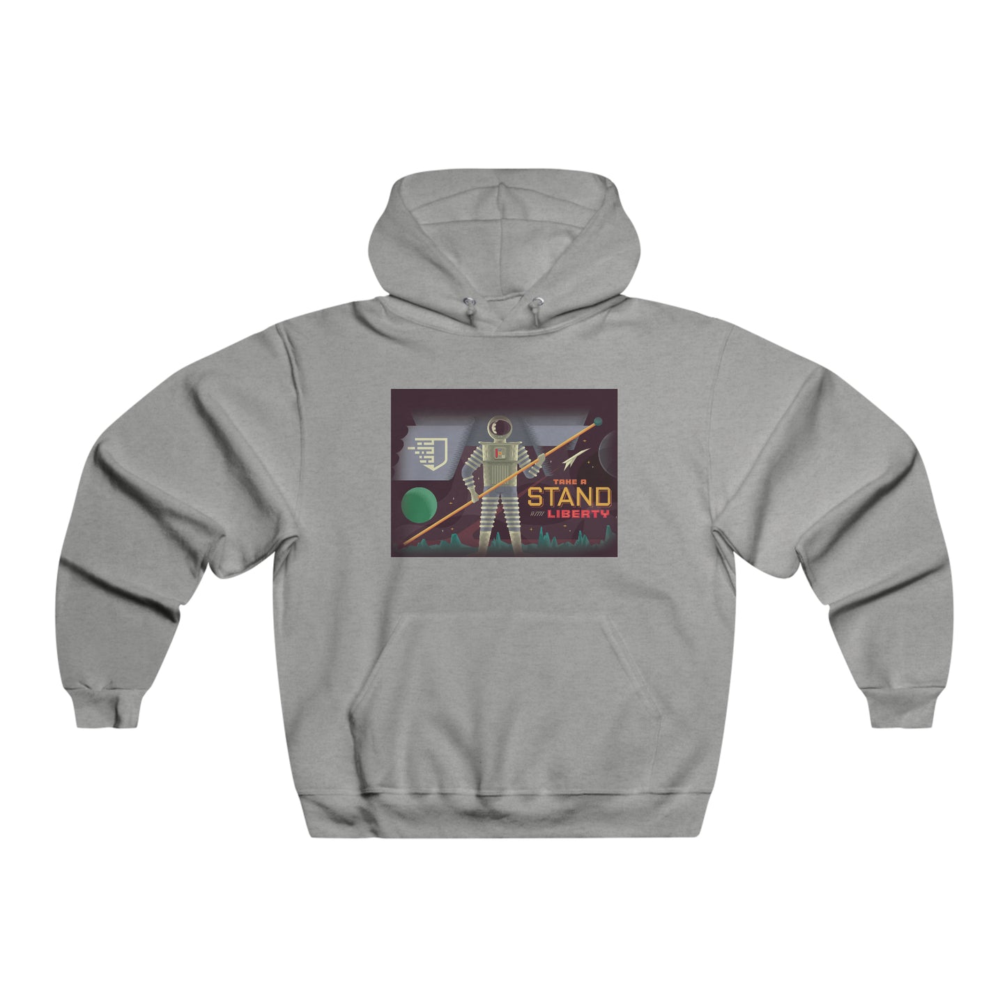 Liberty Blockchain Astronaut Hooded Sweatshirt