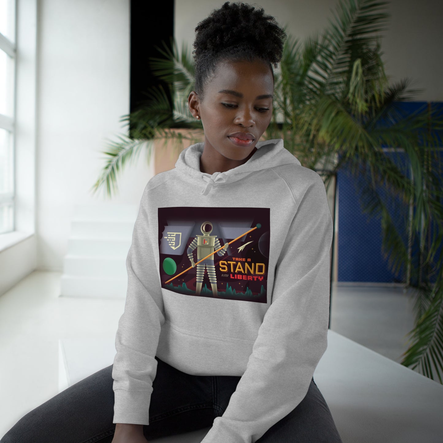 Liberty Blockchain Astronaut Unisex Hoodie