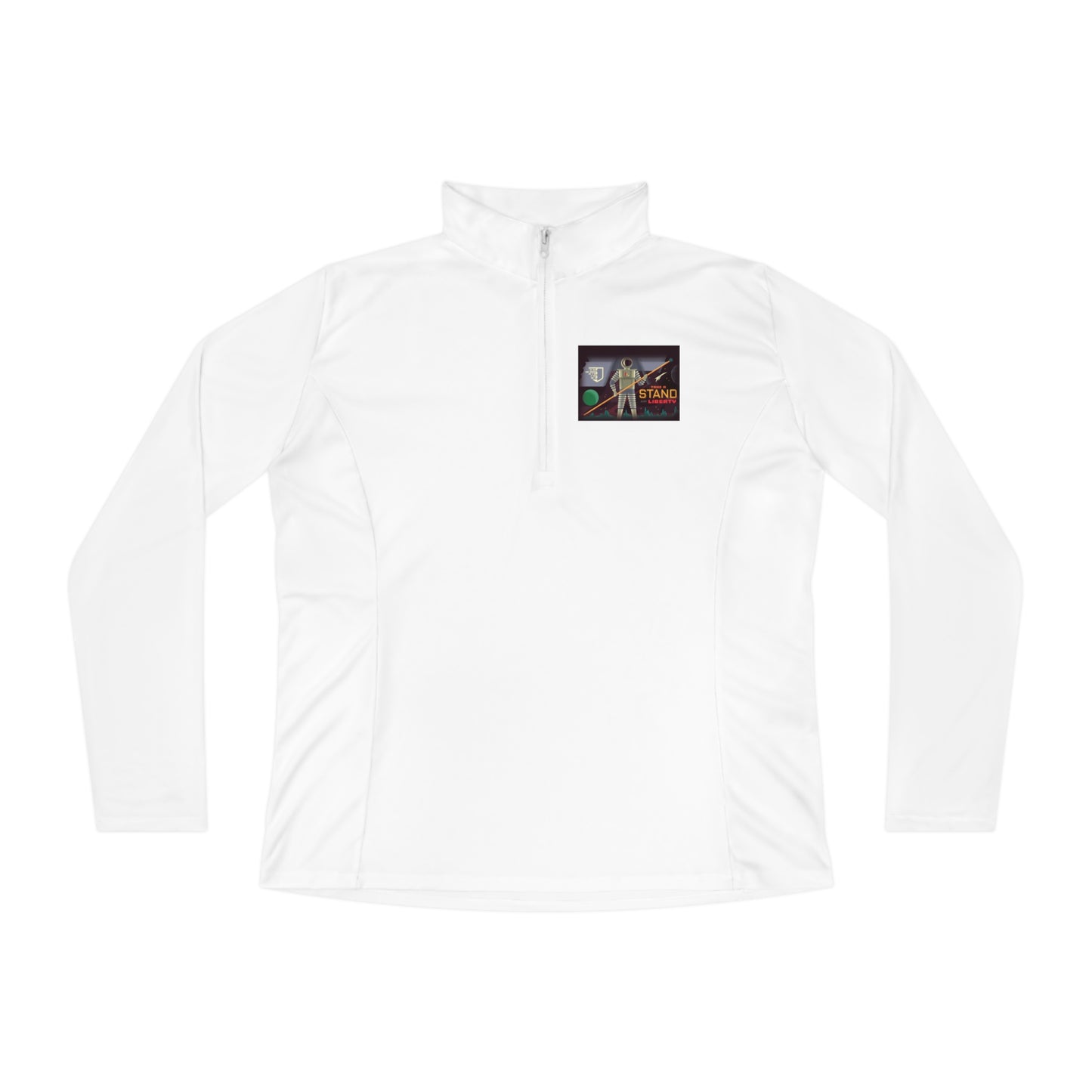 Liberty Blockchain Ladies Astronaut Quarter-Zip Pullover