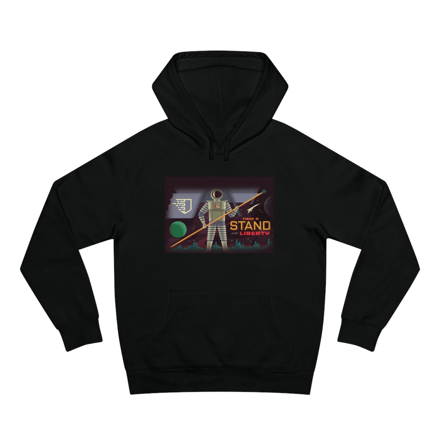 Liberty Blockchain Astronaut Unisex Hoodie
