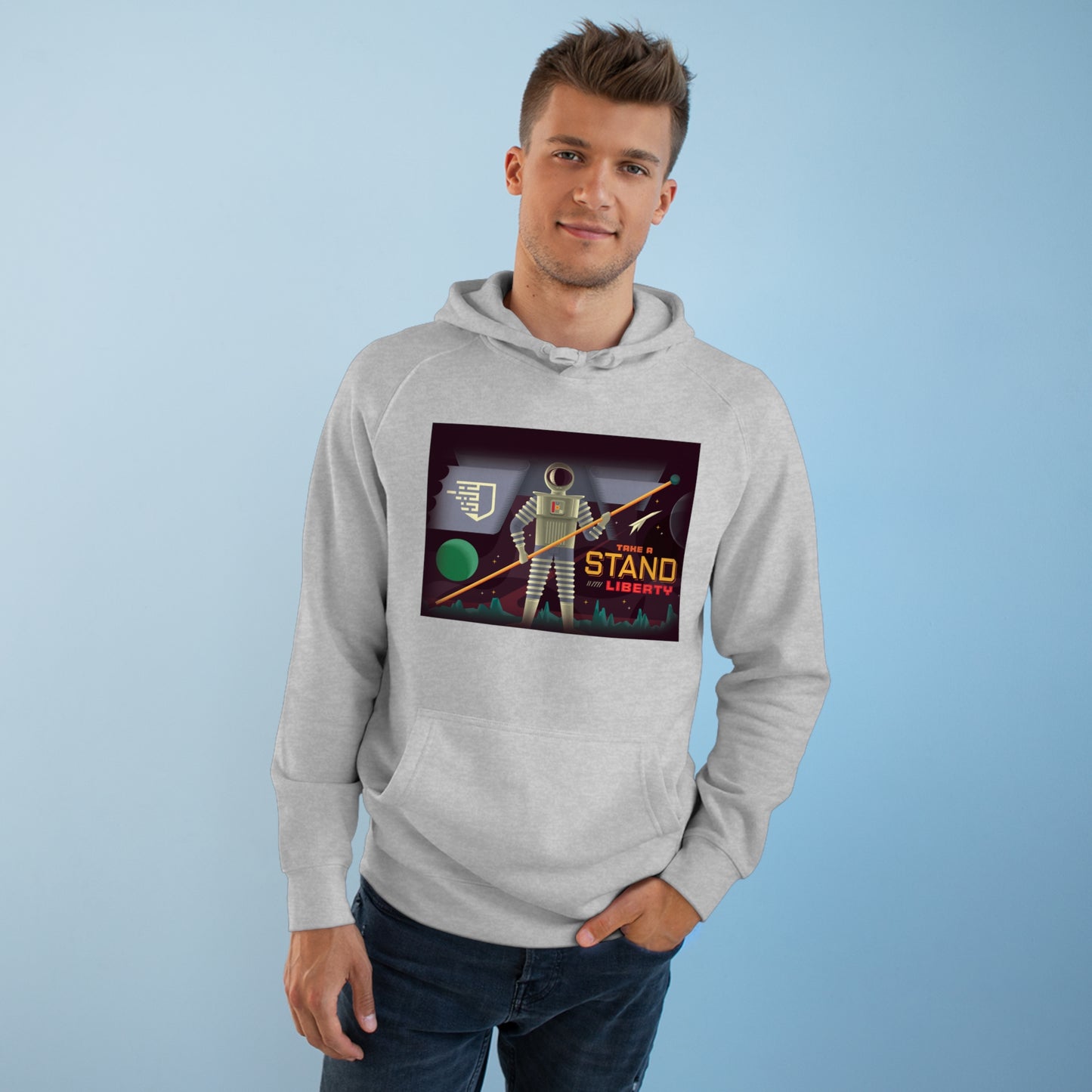 Liberty Blockchain Astronaut Unisex Hoodie