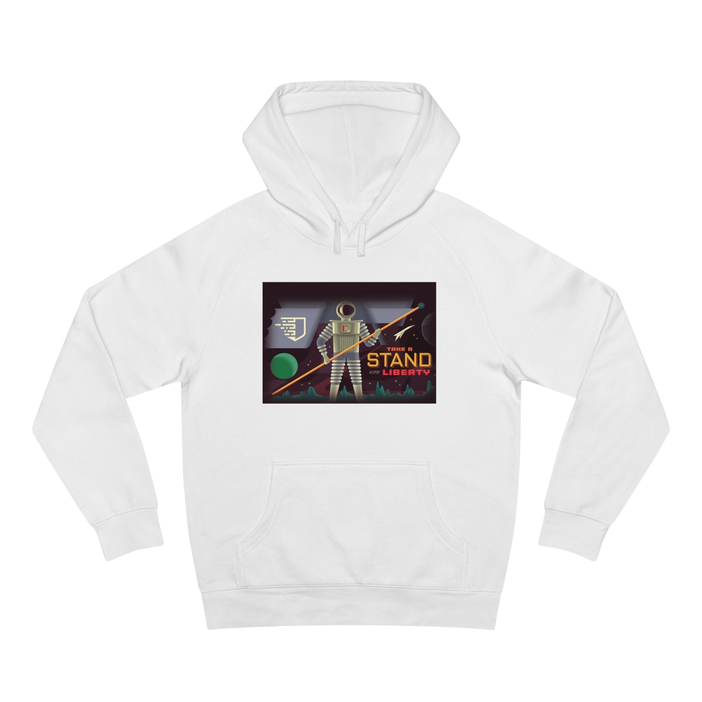 Liberty Blockchain Astronaut Unisex Hoodie