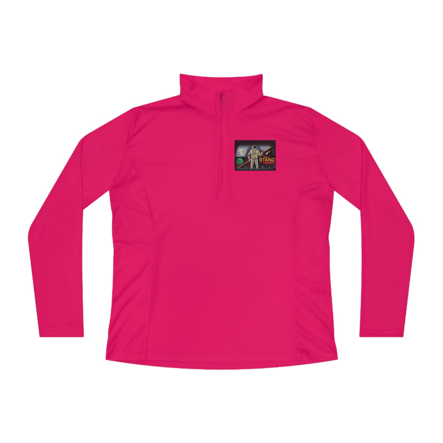 Liberty Blockchain Ladies Astronaut Quarter-Zip Pullover