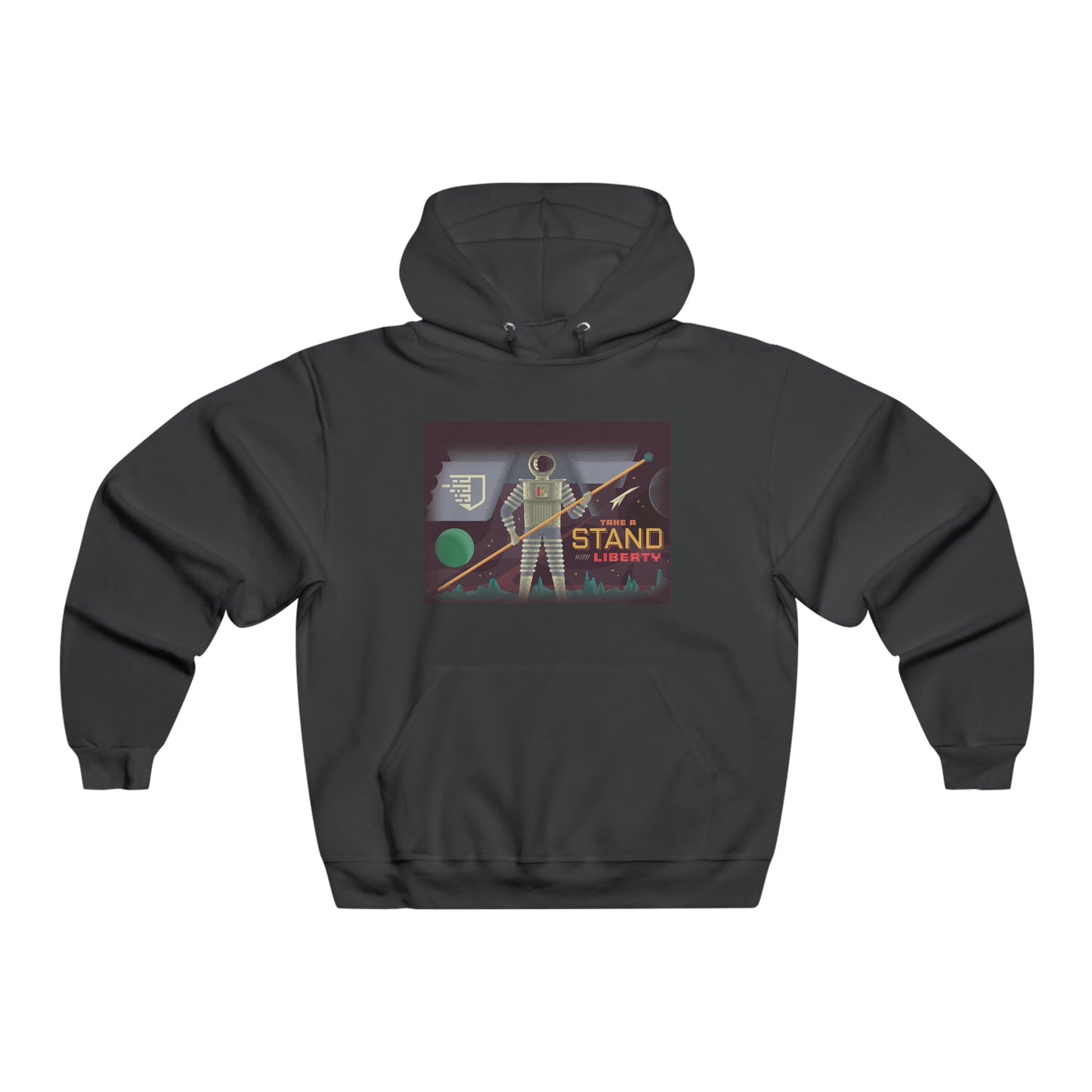 Liberty Blockchain Astronaut Hooded Sweatshirt