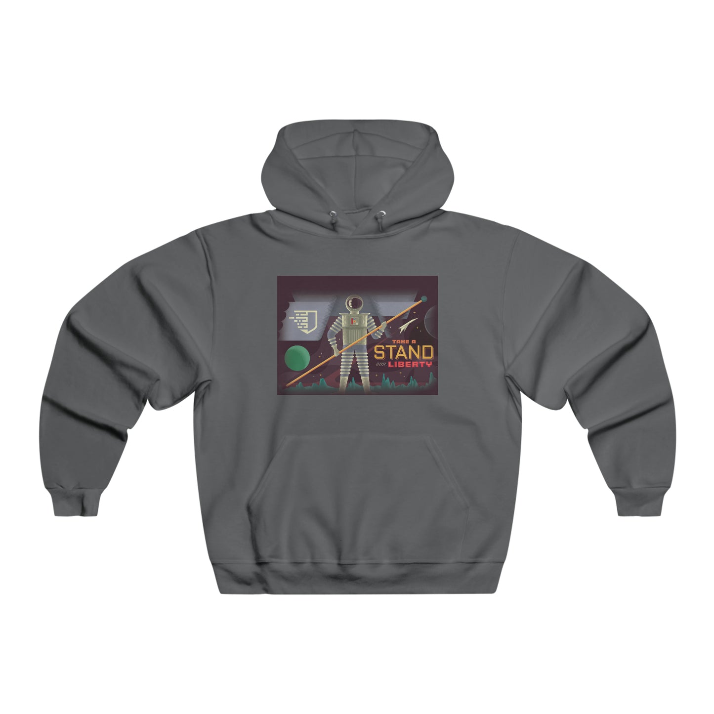 Liberty Blockchain Astronaut Hooded Sweatshirt