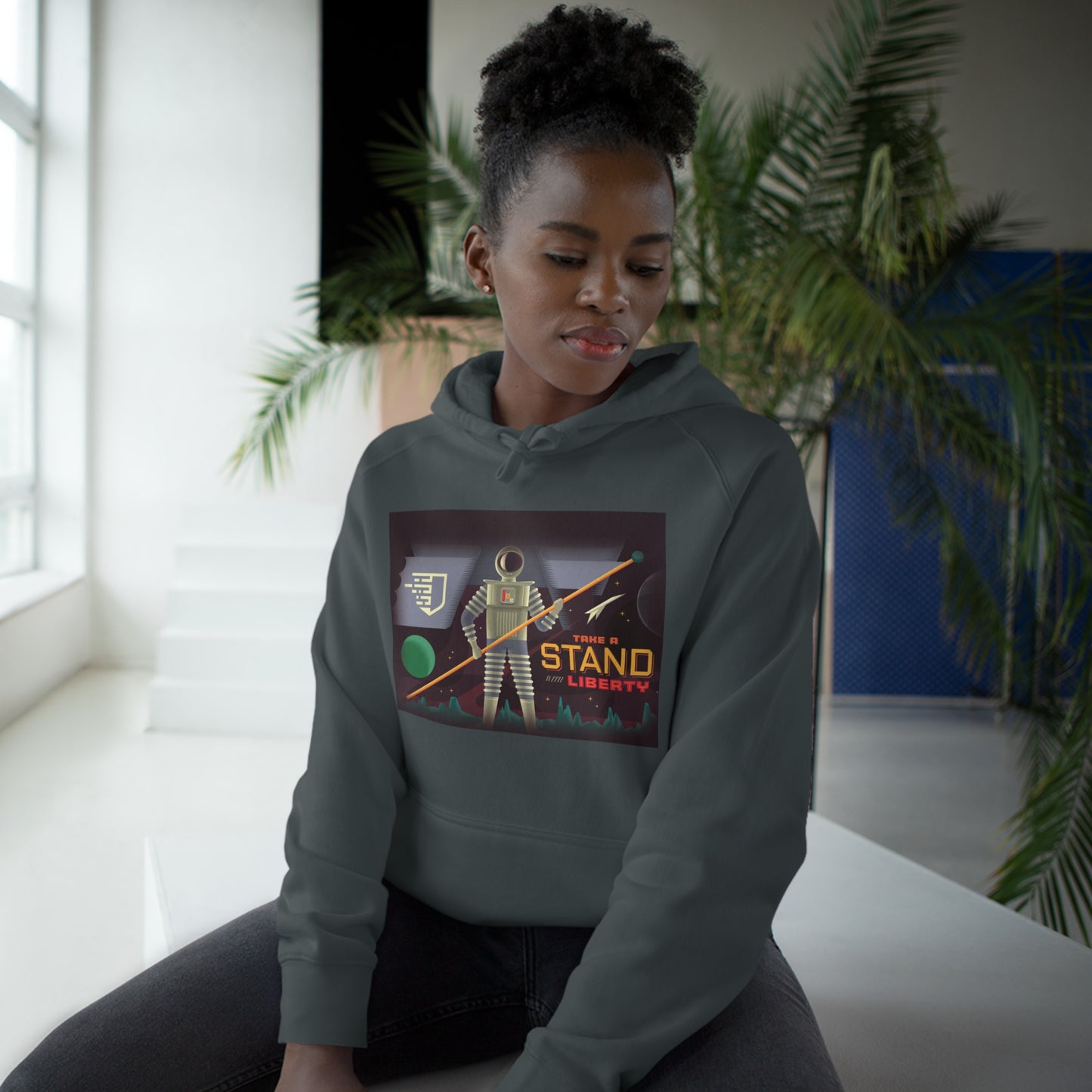 Liberty Blockchain Astronaut Unisex Hoodie