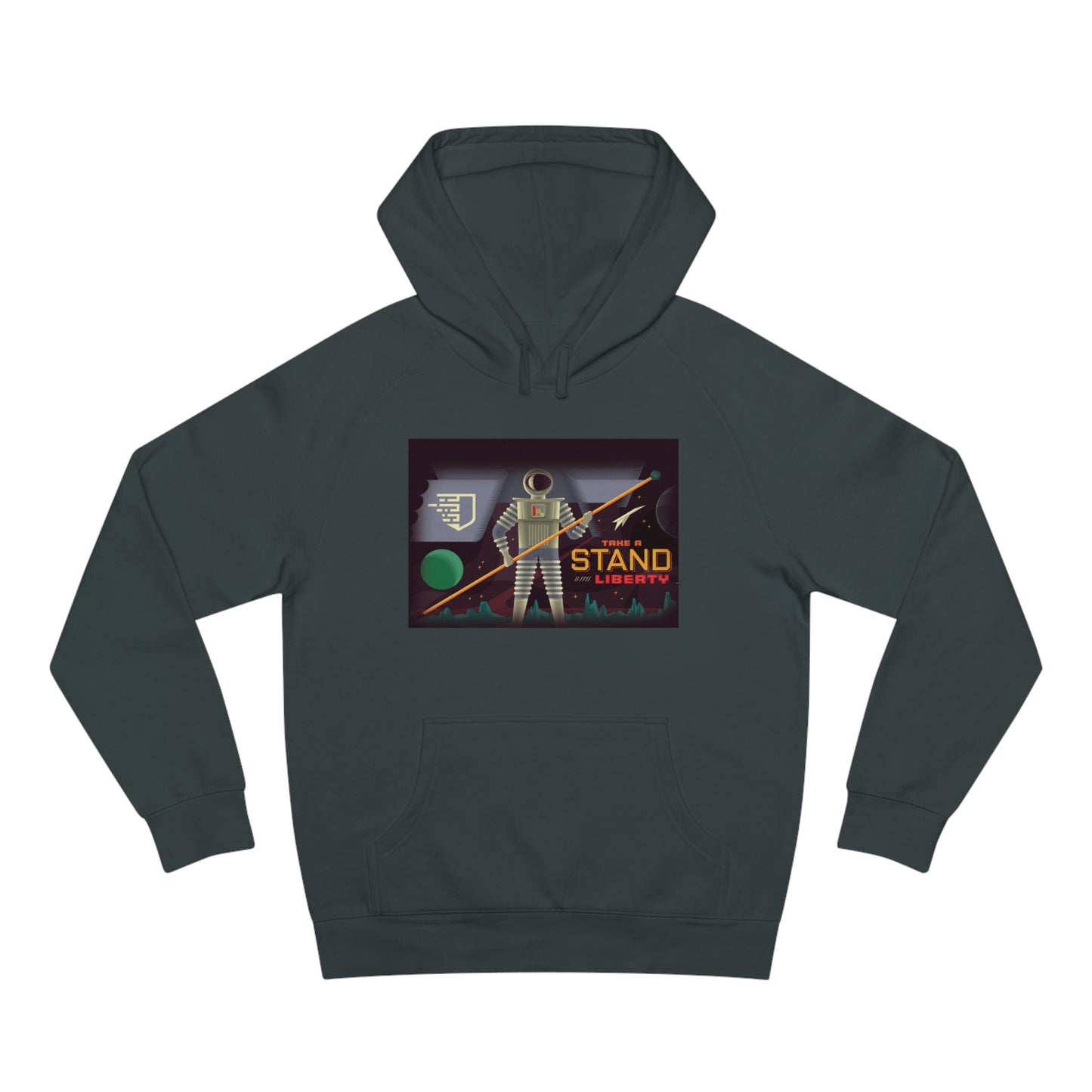 Liberty Blockchain Astronaut Unisex Hoodie