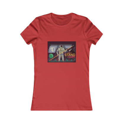 Liberty Blockchain Astronaut Women's Favorite Tee