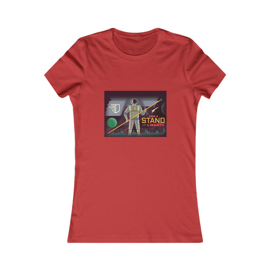 Liberty Blockchain Astronaut Women's Favorite Tee