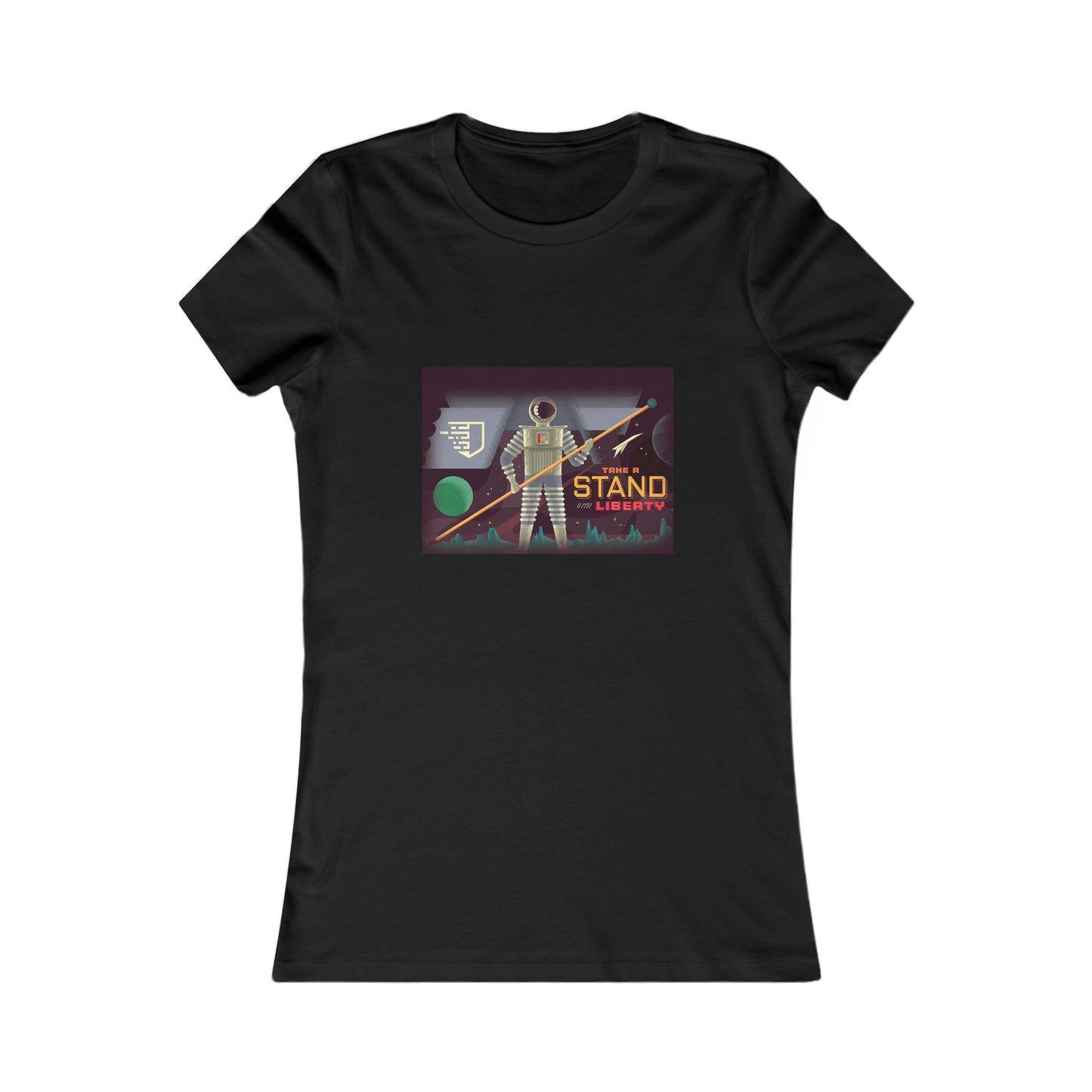 Liberty Blockchain Astronaut Women's Favorite Tee