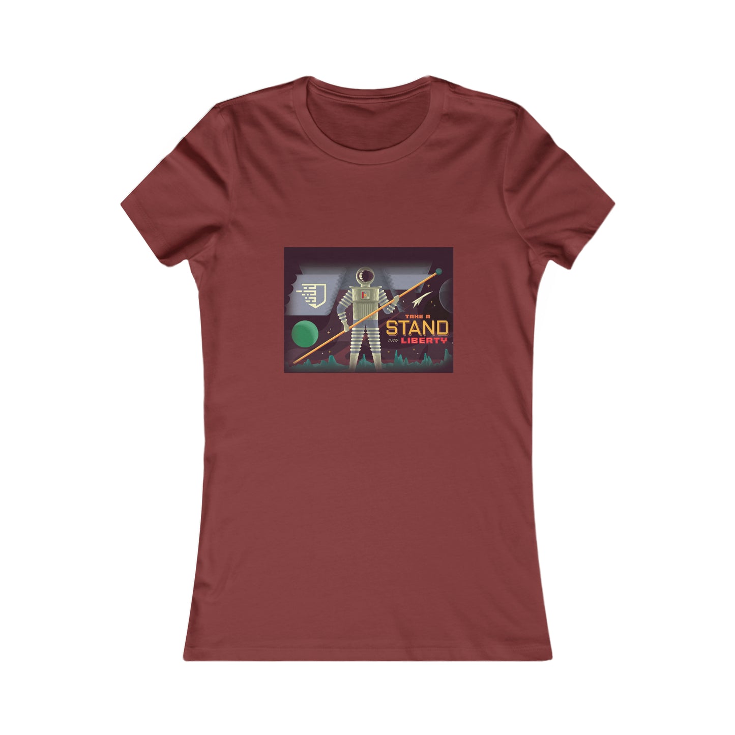 Liberty Blockchain Astronaut Women's Favorite Tee