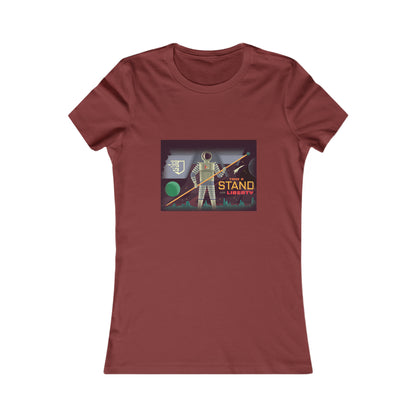 Liberty Blockchain Astronaut Women's Favorite Tee