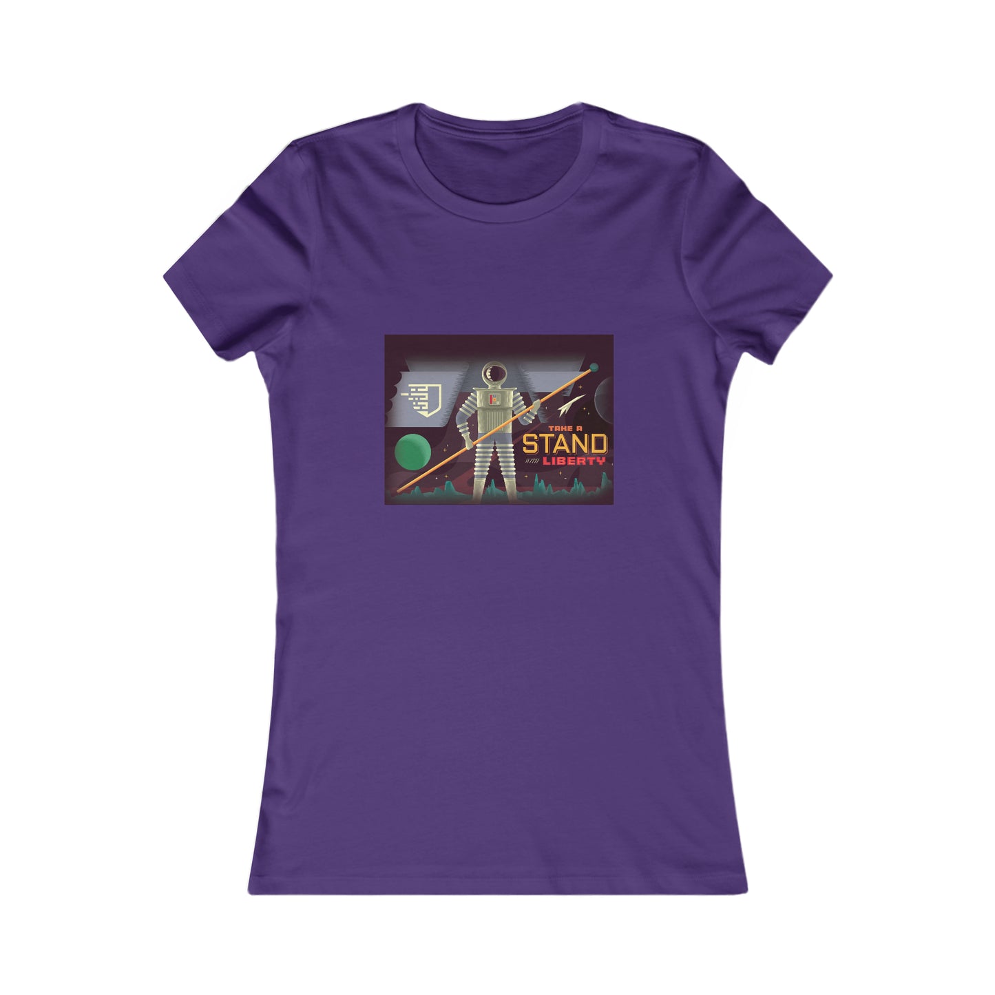 Liberty Blockchain Astronaut Women's Favorite Tee