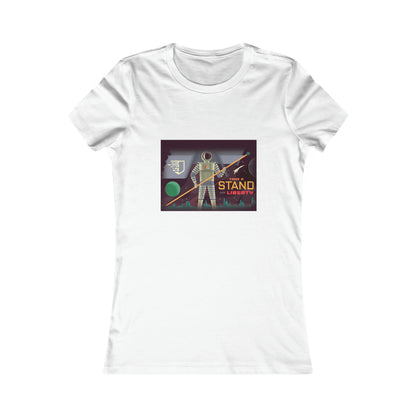 Liberty Blockchain Astronaut Women's Favorite Tee