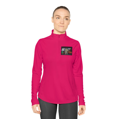Liberty Blockchain Ladies Astronaut Quarter-Zip Pullover