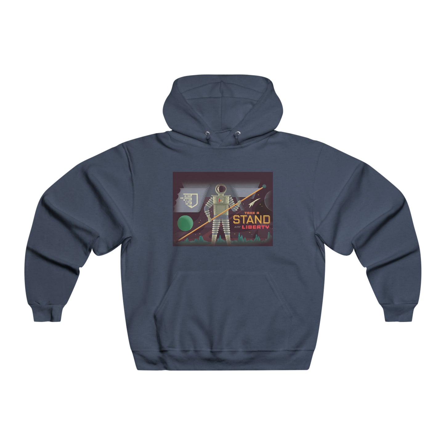 Liberty Blockchain Astronaut Hooded Sweatshirt