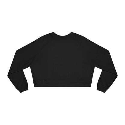 Liberty Blockchain Astronaut Women's Cropped Fleece Pullover