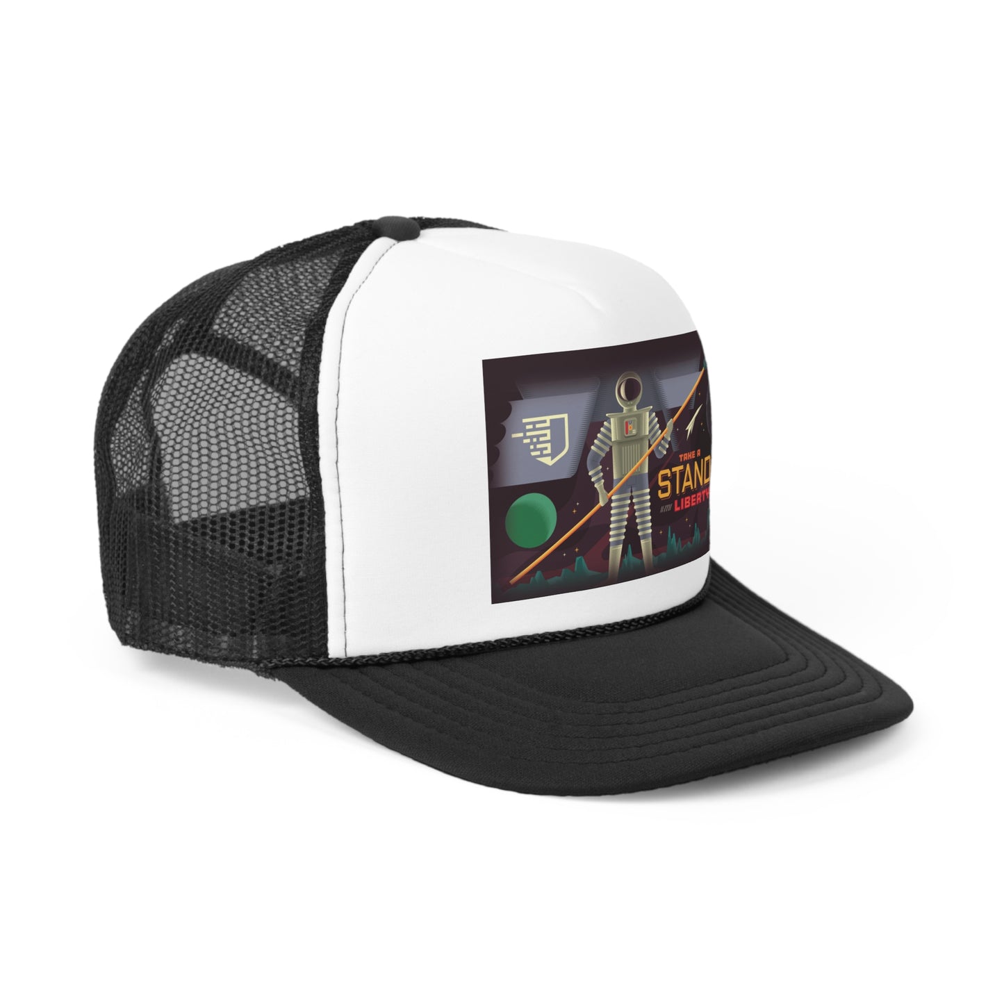 Liberty Blockchain Astronaut Trucker Caps